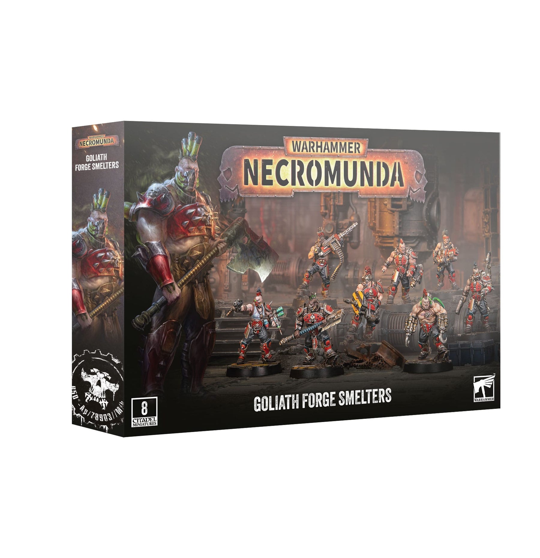 Games Workshop Tabletop Games > Games Workshop > Necromunda WARHAMMER NECROMUNDA: GOLIATH FORGE SMELTERS 5011921252817 301-64