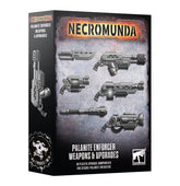 Games Workshop Tabletop Games > Games Workshop > Necromunda Warhammer - Necromunda Palanite Enforcer Weapons and Upgrades 5011921275175 301-58