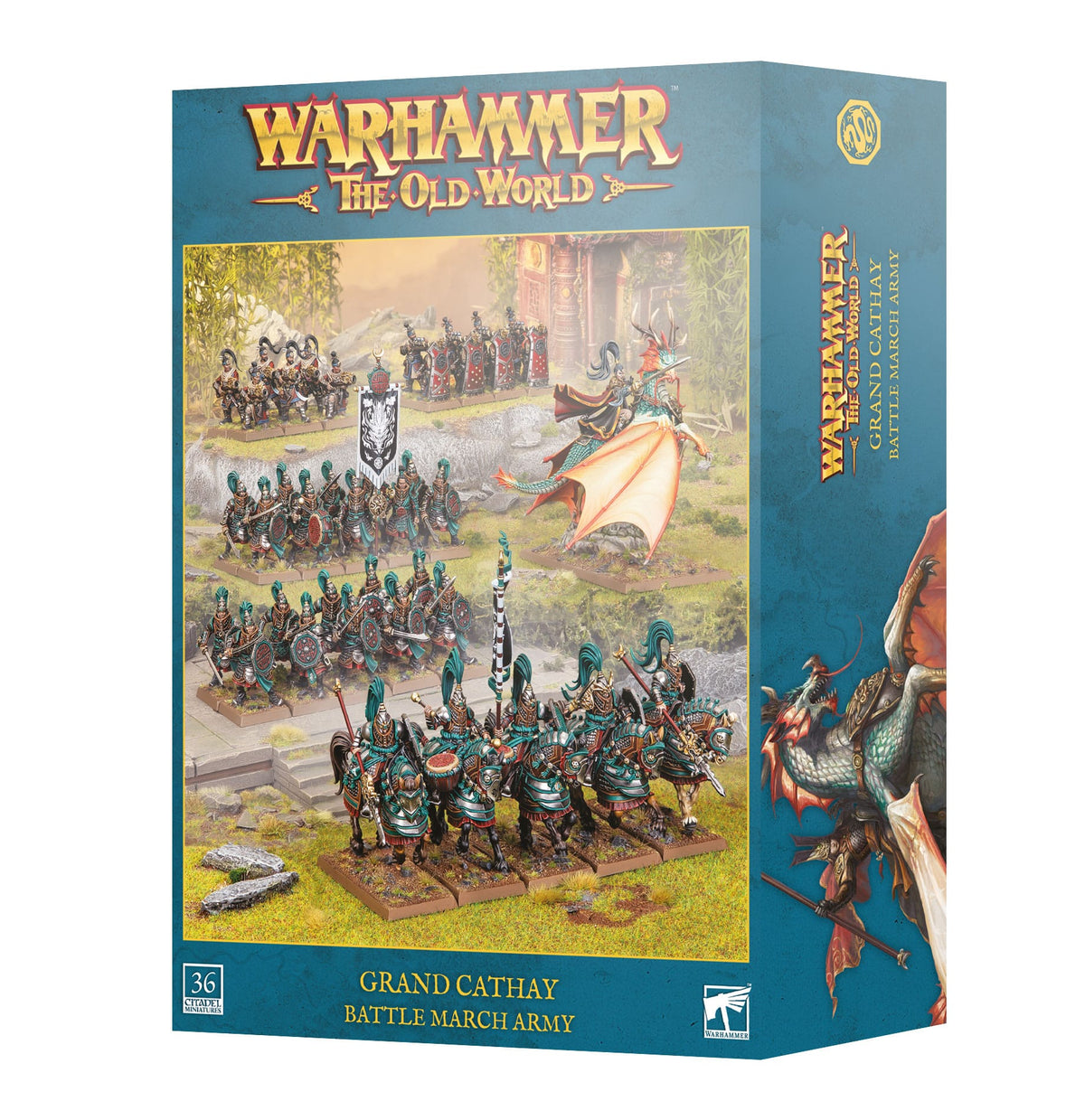Games Workshop Tabletop Games > Games Workshop > Old World Warhammer - The Old World - Grand Cathay: Battle March Army 5011921273812 06-217