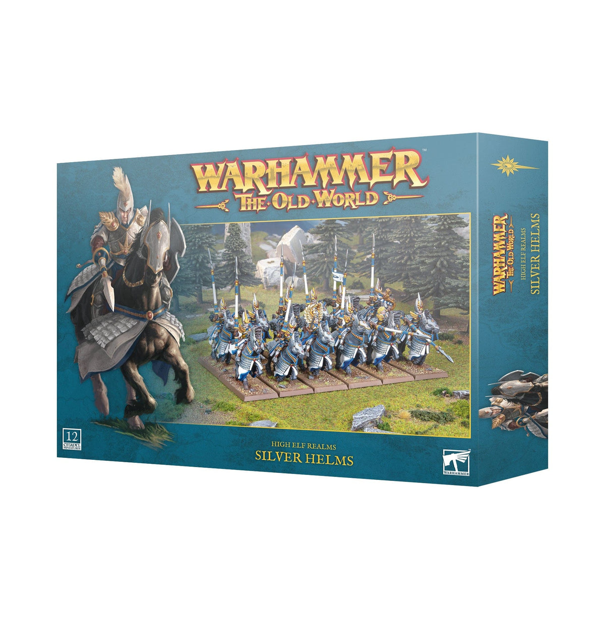 Games Workshop Tabletop Games > Games Workshop > Other Warhammer Warhammer 40K - The Old World: High Elf Realms Silver Helms 5011921221684 13-10