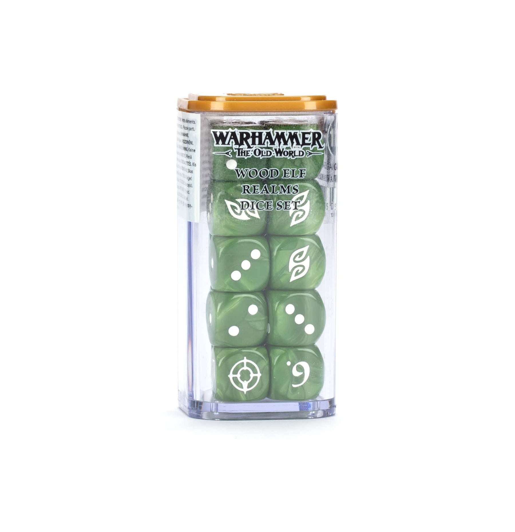Games Workshop Tabletop Games > Games Workshop > Other Warhammer Warhammer 40K - The Old World: Wood Elf Realms Dice 5011921238255 13-103