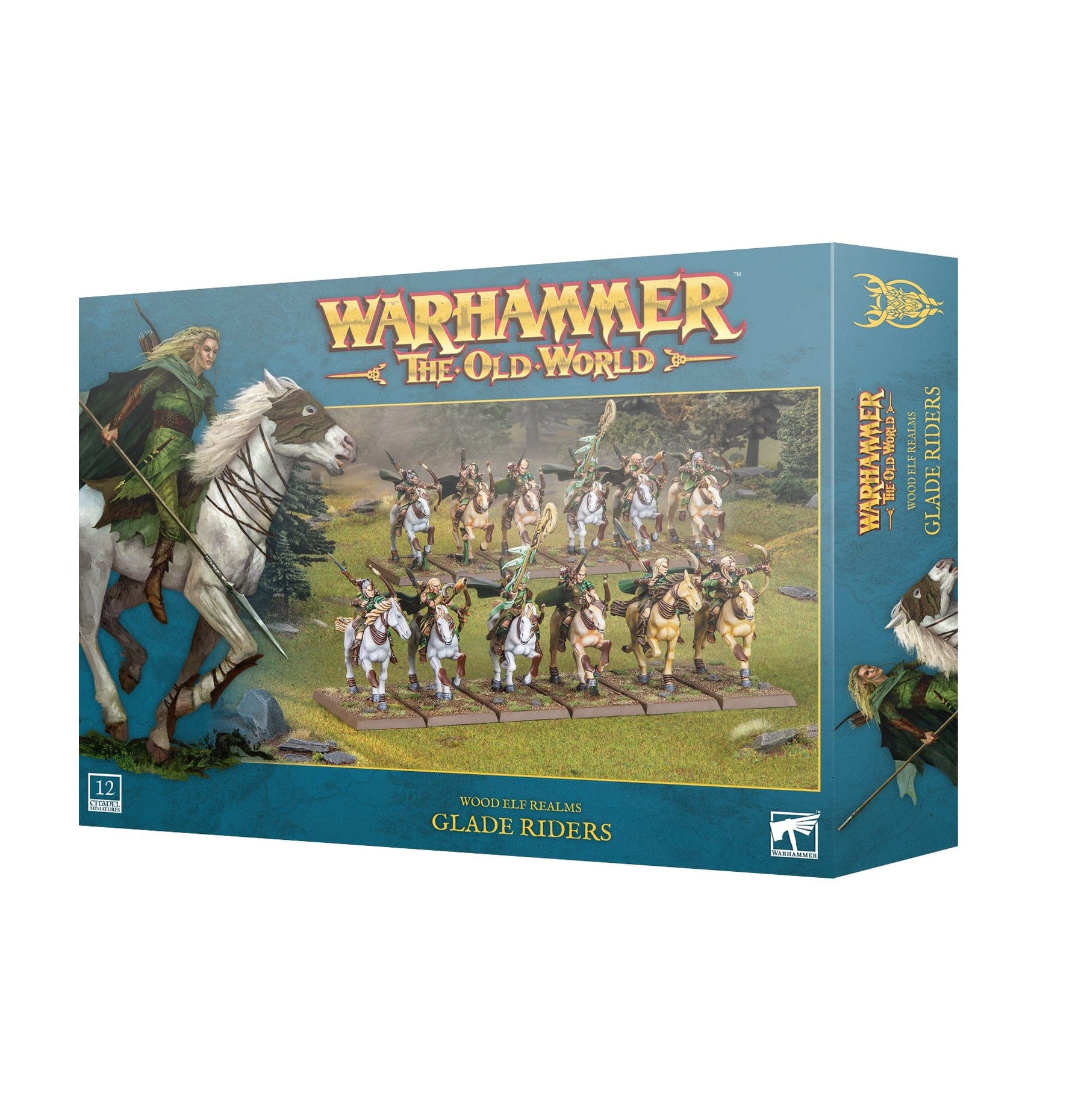 Games Workshop Tabletop Games > Games Workshop > Other Warhammer Warhammer 40K - The Old World: Wood Elf Realms Glade Riders 5011921221974 13-104