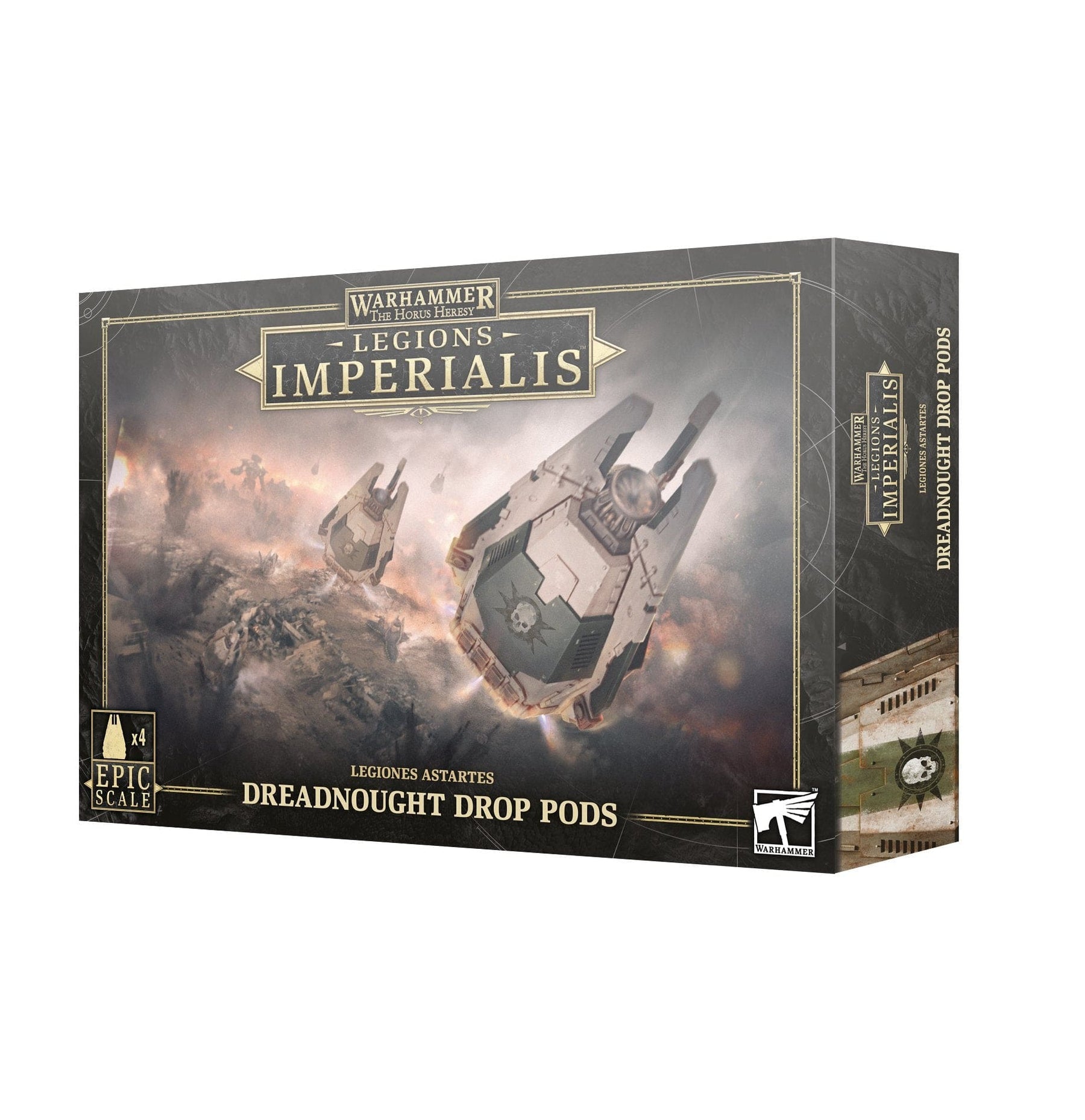 Games Workshop Tabletop Games > Games Workshop > Other Warhammer Warhammer: Legions Imperialis - Dreadnought Drop Pods 5011921182541 03-09