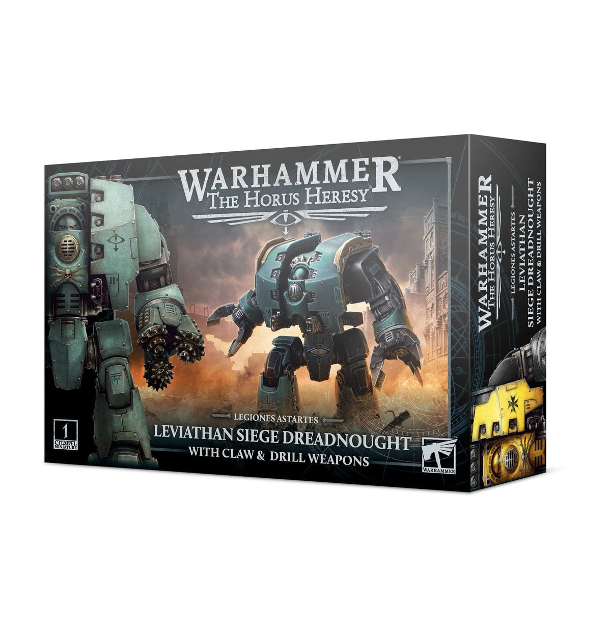 Games Workshop Tabletop Games > Games Workshop > Other Warhammer Warhammer The Horus Heresy - Age of Darkness: Leviathan Dreadnought with Claws/Drills 5011921189809 31-29