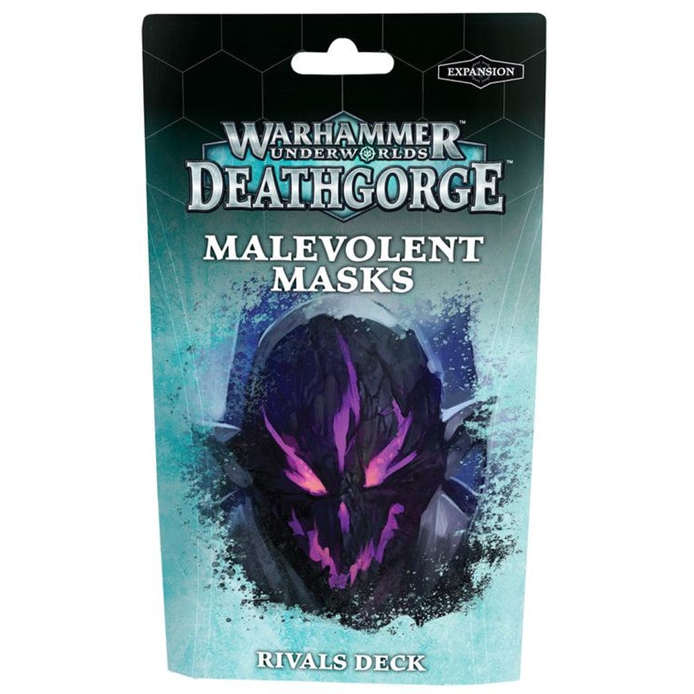 Games Workshop Tabletop Games > Games Workshop > Other Warhammer Warhammer Underworlds: Deathgorge - Malevolent Masks Rivals Deck 5011921219179 109-31