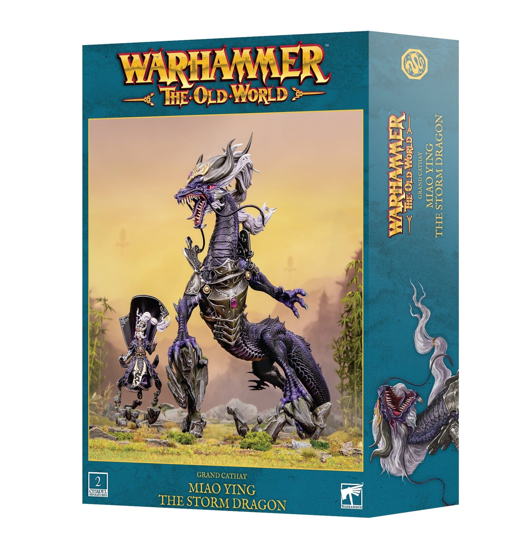 Games Workshop Tabletop Games > Games Workshop > The Old World Warhammer 40K - The Old World: GRAND CATHAY MIAO YING THE STORM DRAGON 5011921241231 06-210