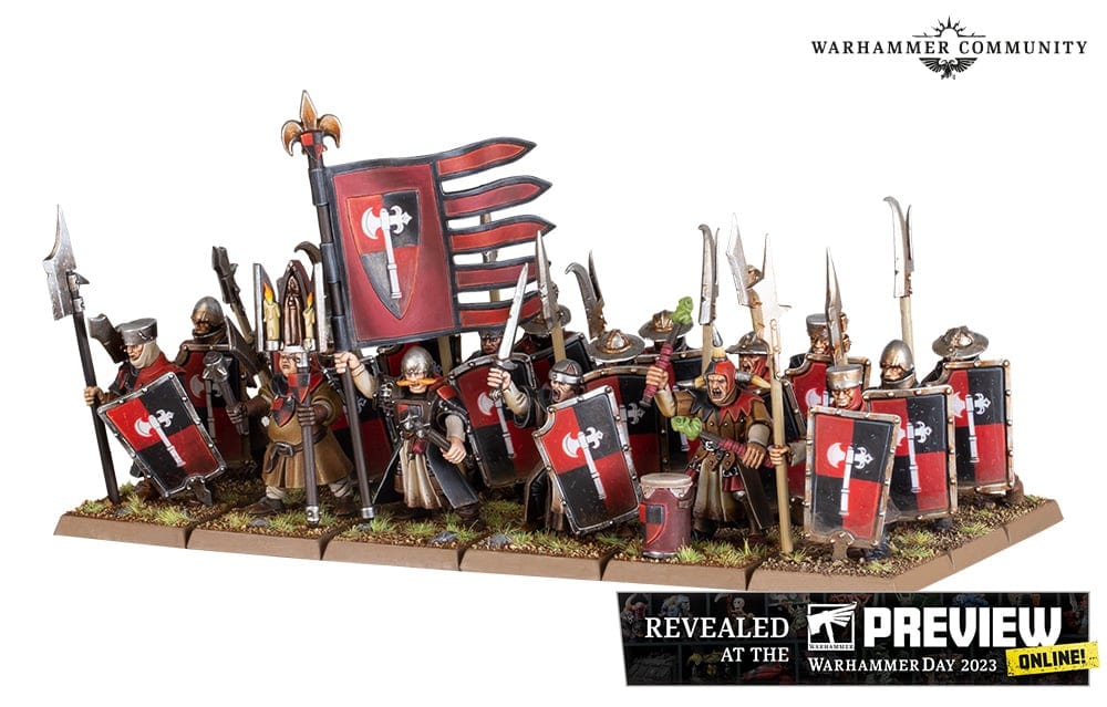 Warhammer - The Old World - Kingdom of Bretonnia:  Men-At-Arms