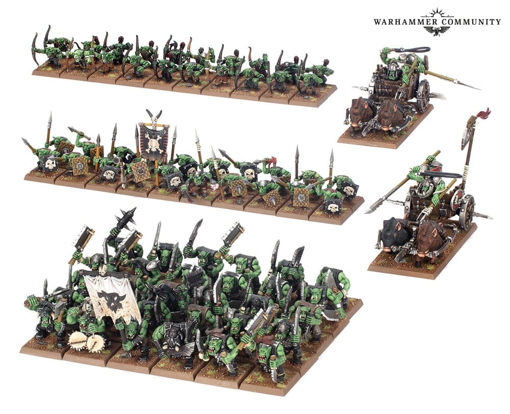 Warhammer - The Old World - Orc & Goblin Tribes Battalion