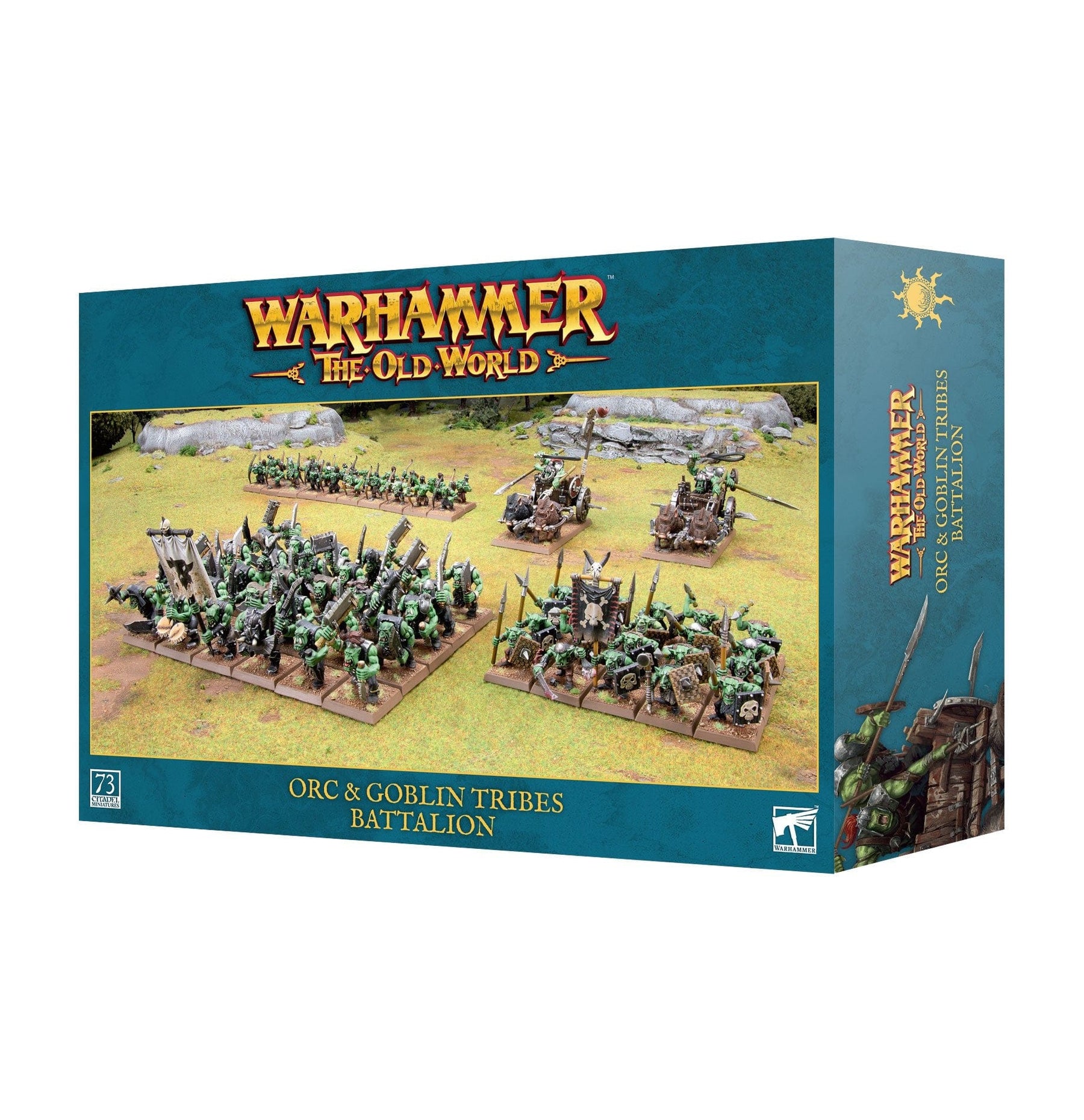 Games Workshop Tabletop Games > Games Workshop > The Old World Warhammer - The Old World - Orc & Goblin Tribes Battalion 5011921219957 09-05