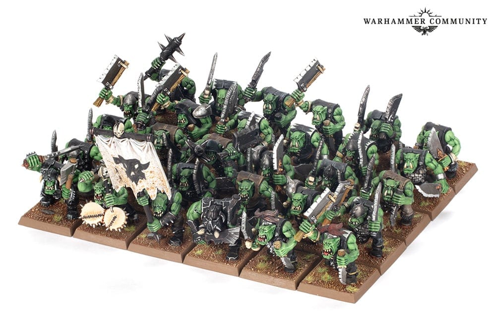 Warhammer - The Old World -Orc & Goblin Tribes: Orc Boyz Mob