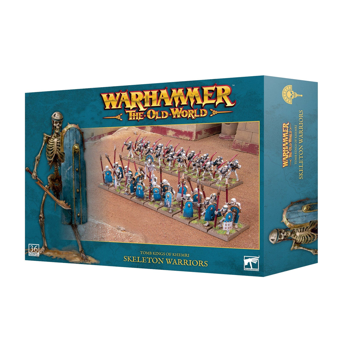 Games Workshop Tabletop Games > Games Workshop > The Old World Warhammer - The Old World - Tomb Kings of Khemri: Skeleton Warriors 5011921217410 07-09