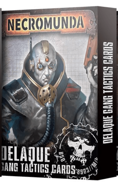 Warhammer Necromunda: Delaque Gang Tactics Cards