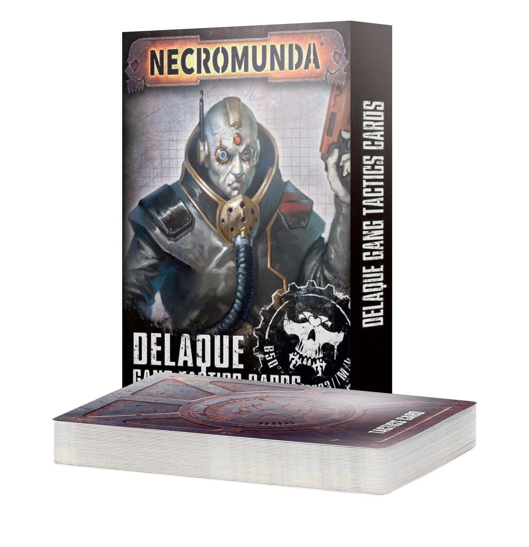 Games Workshop Tabletop Games > Games Workshop > Underworlds Warhammer Necromunda: Delaque Gang Tactics Cards 5011921222117 300-28