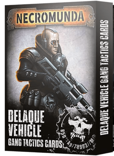 Warhammer Necromunda: Delaque Vehicle Gang Tactics Cards