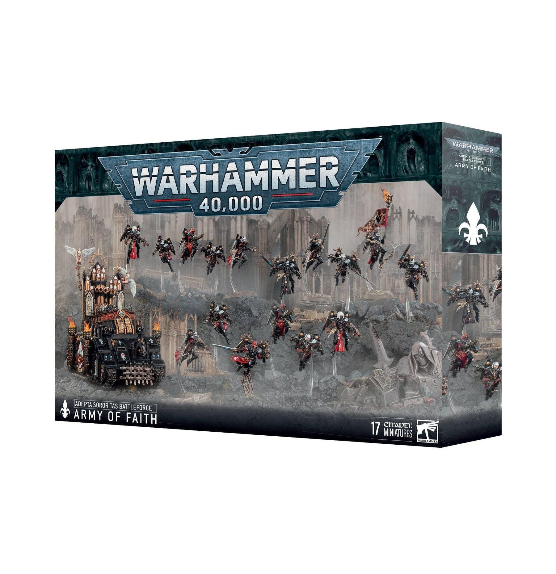Games Workshop Tabletop Games > Games Workshop > Warhammer 40k > Adepta Sororitas Warhammer: Adeptus Sororitas Battleforce - Army of Faith 5011921218233 52-38
