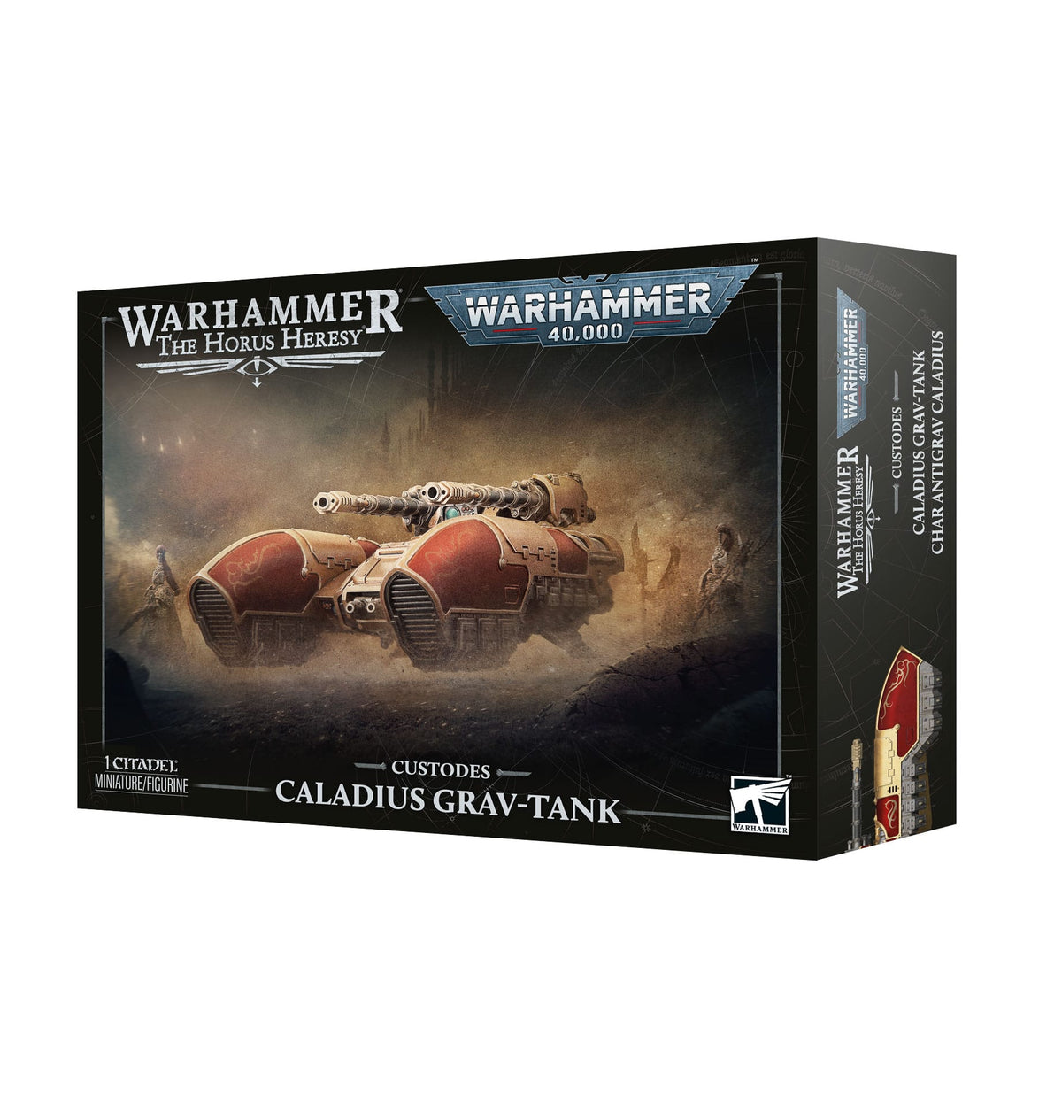 Games Workshop Tabletop Games > Games Workshop > Warhammer 40k > Adeptus Custodes Warhammer 40K - Adeptus Custodes: Caladius Grav-Tank 5011921285822 77-09