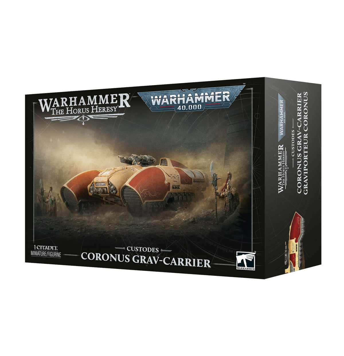 Games Workshop Tabletop Games > Games Workshop > Warhammer 40k > Adeptus Custodes Warhammer 40K - Adeptus Custodes: Coronus Grav-Carrier 5011921285853 77-11