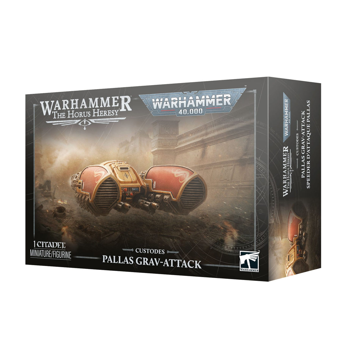Games Workshop Tabletop Games > Games Workshop > Warhammer 40k > Adeptus Custodes Warhammer 40K - Adeptus Custodes: Pallas Grav-Attack 5011921267897 77-01