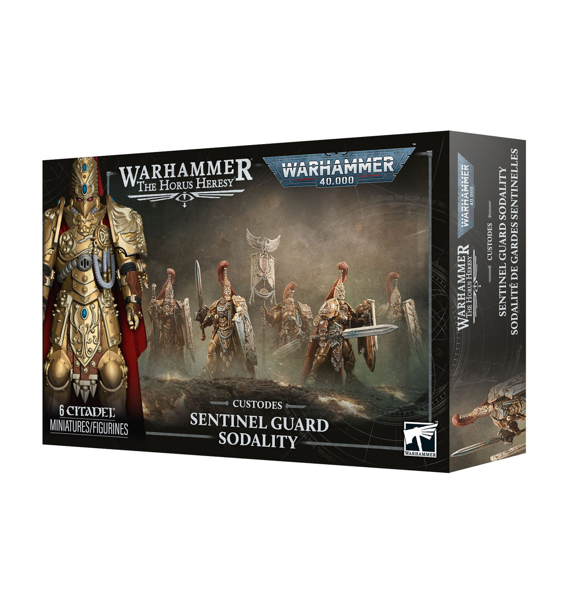 Games Workshop Tabletop Games > Games Workshop > Warhammer 40k > Adeptus Custodes Warhammer 40K - Adeptus Custodes: Sentinel Guard Sodality 5011921285815 77-07