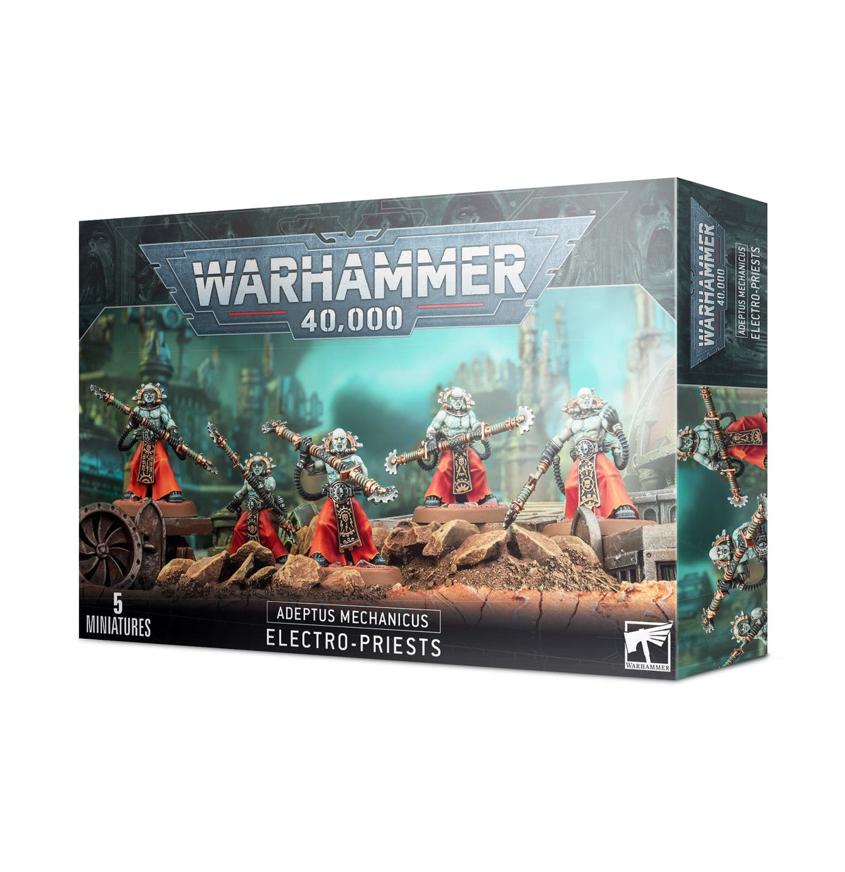 Games Workshop Tabletop Games > Games Workshop > Warhammer 40k > Adeptus Mechanicus Warhammer 40k: Adeptus Mechanicus - Electro-Priests 5011921155903 59-15
