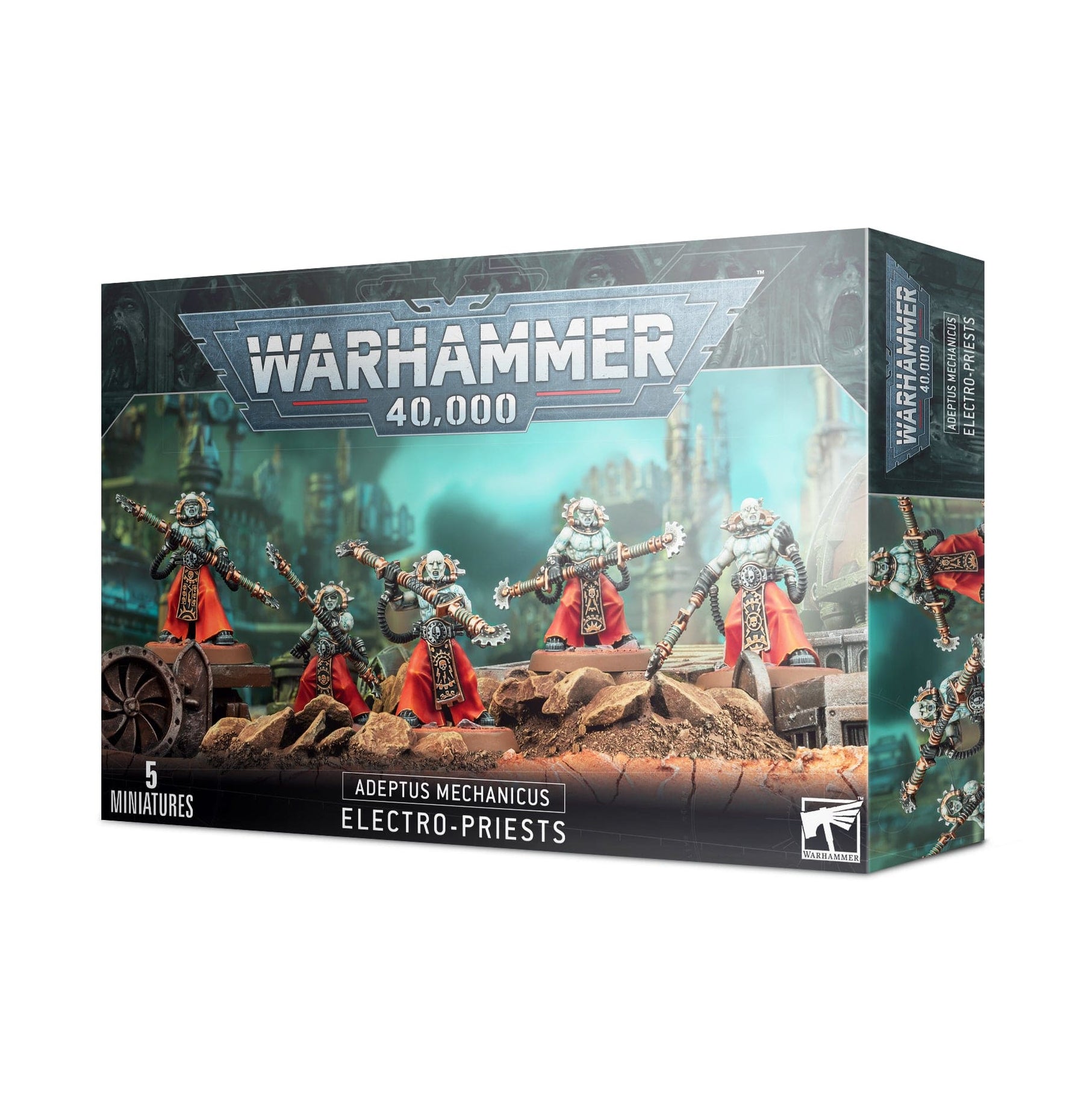 Games Workshop Tabletop Games > Games Workshop > Warhammer 40k > Adeptus Mechanicus Warhammer 40k: Adeptus Mechanicus - Electro-Priests 5011921155903 59-15