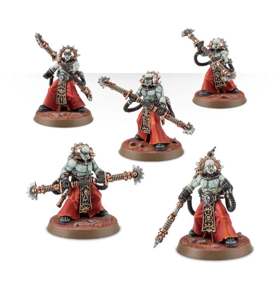 Games Workshop Tabletop Games > Games Workshop > Warhammer 40k > Adeptus Mechanicus Warhammer - 40k: Adeptus Mechanicus - Electro-Priests 5011921155903 59-15