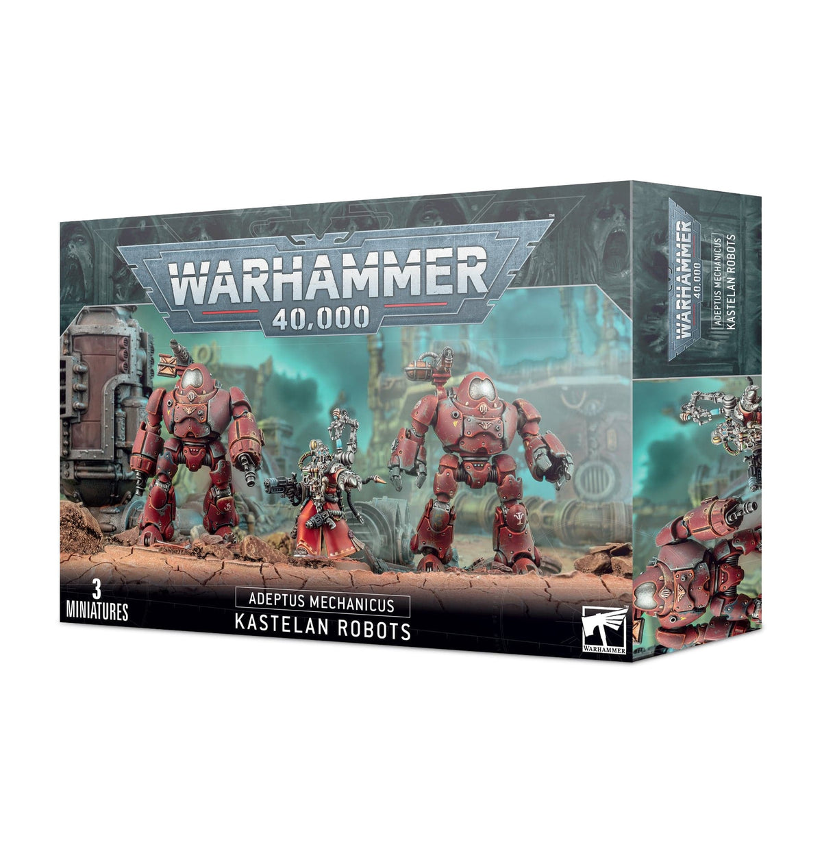 Games Workshop Tabletop Games > Games Workshop > Warhammer 40k > Adeptus Mechanicus Warhammer 40k: Adeptus Mechanicus - Kastelan Robots 5011921155965 59-16