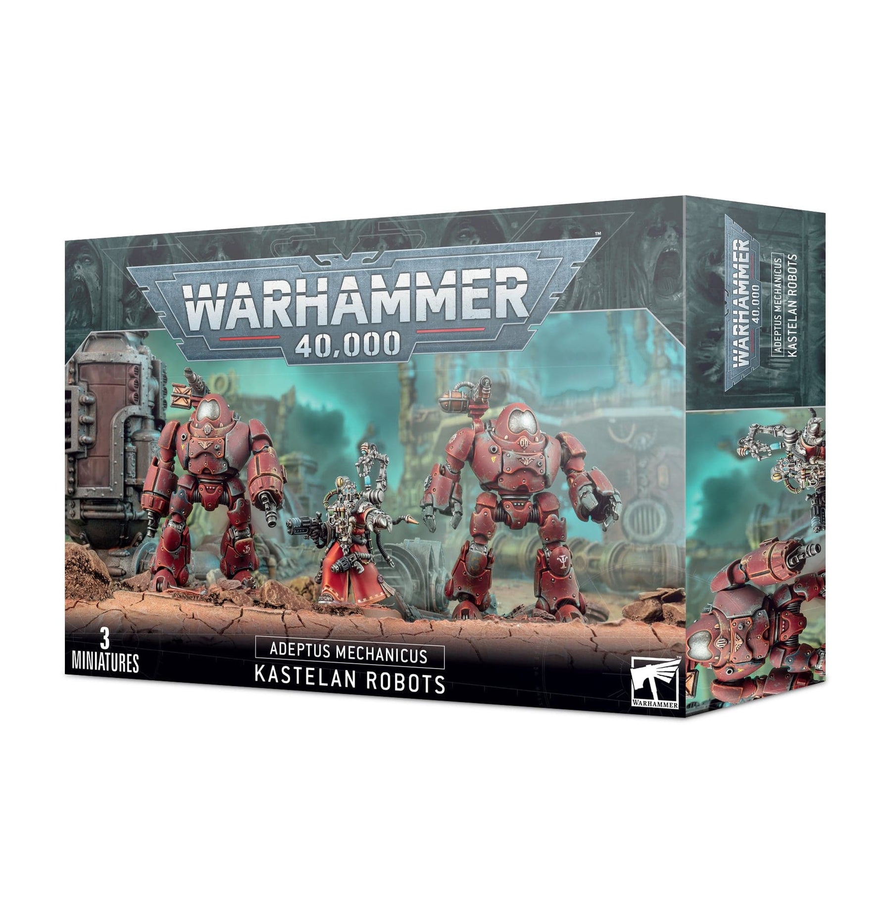 Games Workshop Tabletop Games > Games Workshop > Warhammer 40k > Adeptus Mechanicus Warhammer 40k: Adeptus Mechanicus - Kastelan Robots 5011921155965 59-16