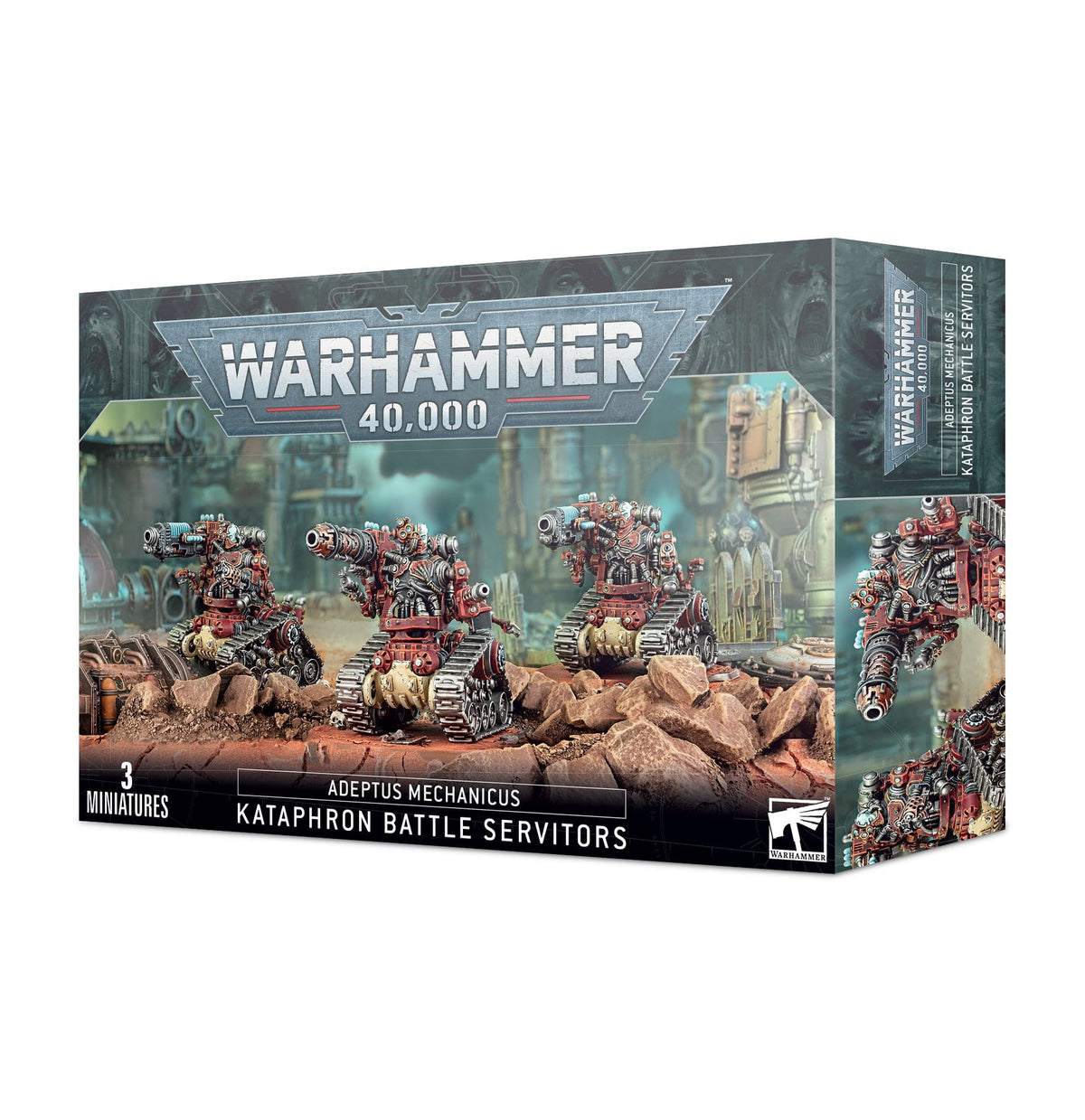 Games Workshop Tabletop Games > Games Workshop > Warhammer 40k > Adeptus Mechanicus Warhammer 40k: Adeptus Mechanicus - Kataphron Battle Servitors 5011921155972 59-14