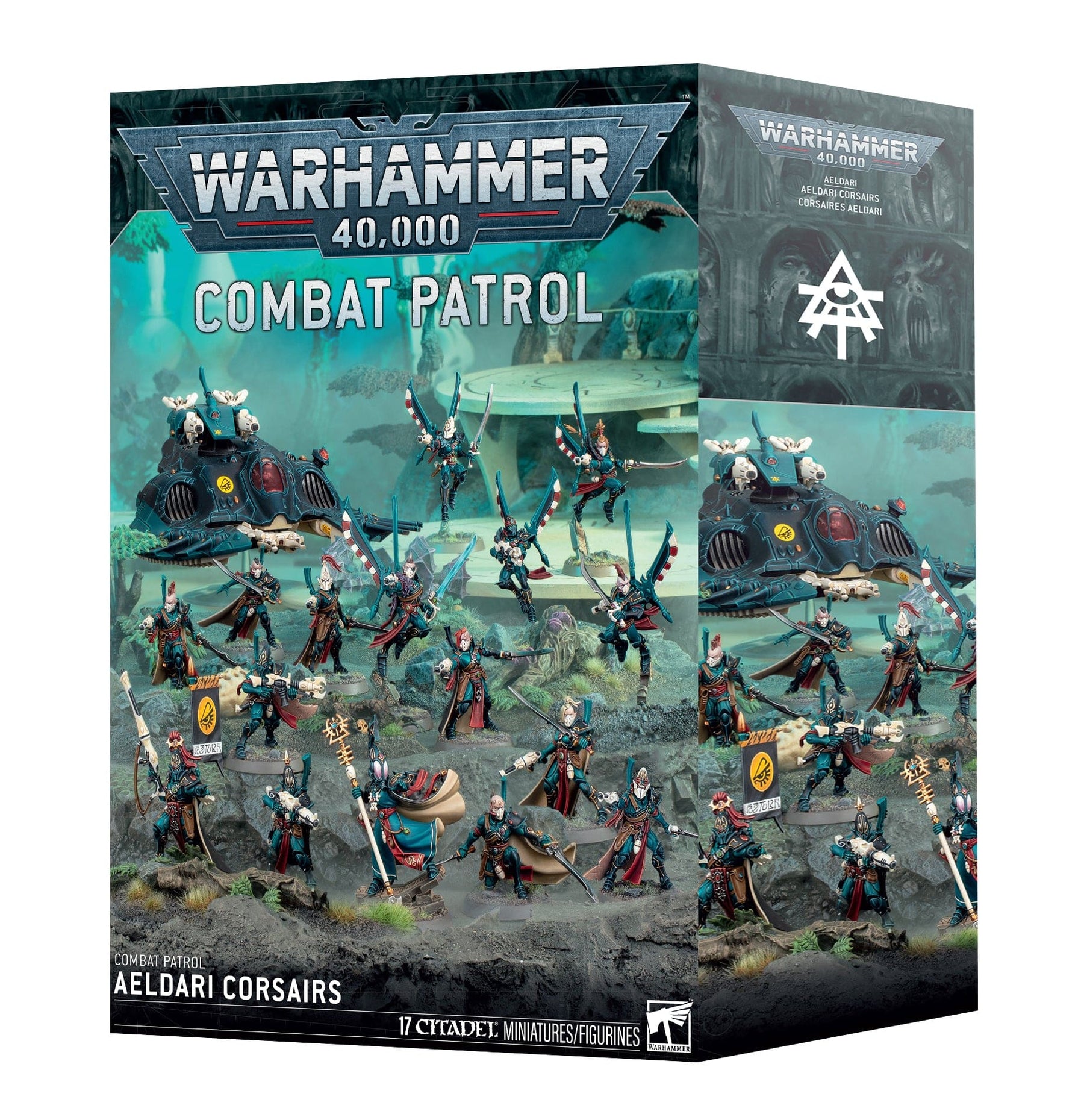 Games Workshop Tabletop Games > Games Workshop > Warhammer 40k > Aeldari Warhammer 40K - Aeldari: Combat Patrol Corsairs 5011921251353 73-463