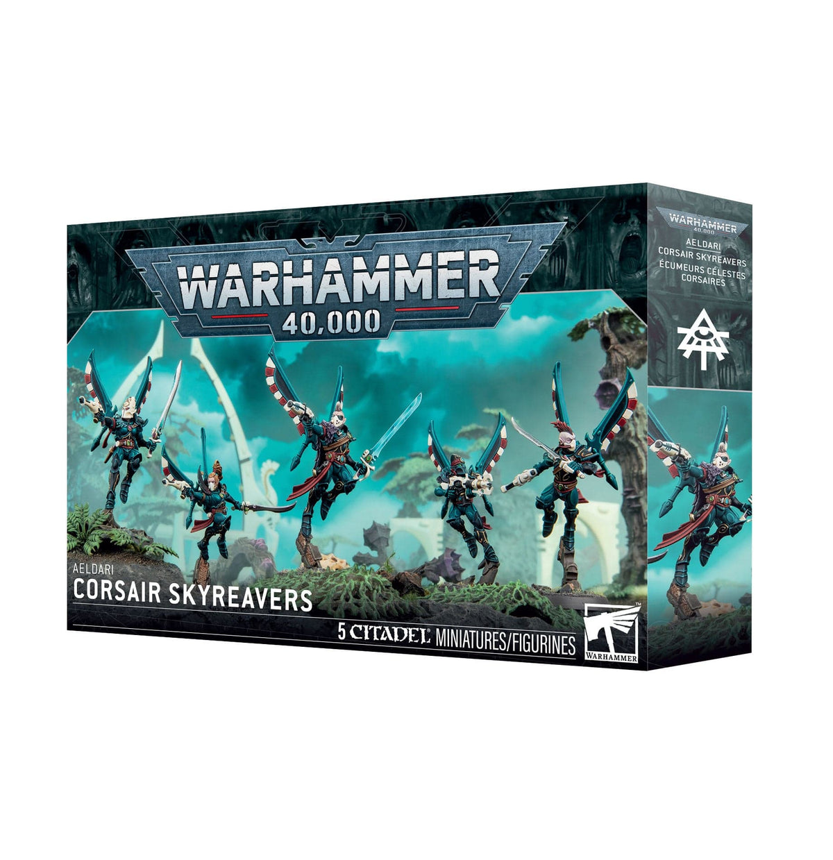 Games Workshop Tabletop Games > Games Workshop > Warhammer 40k > Aeldari Warhammer 40K - Aeldari: Corsair Skyreavers 5011921251667 46-80