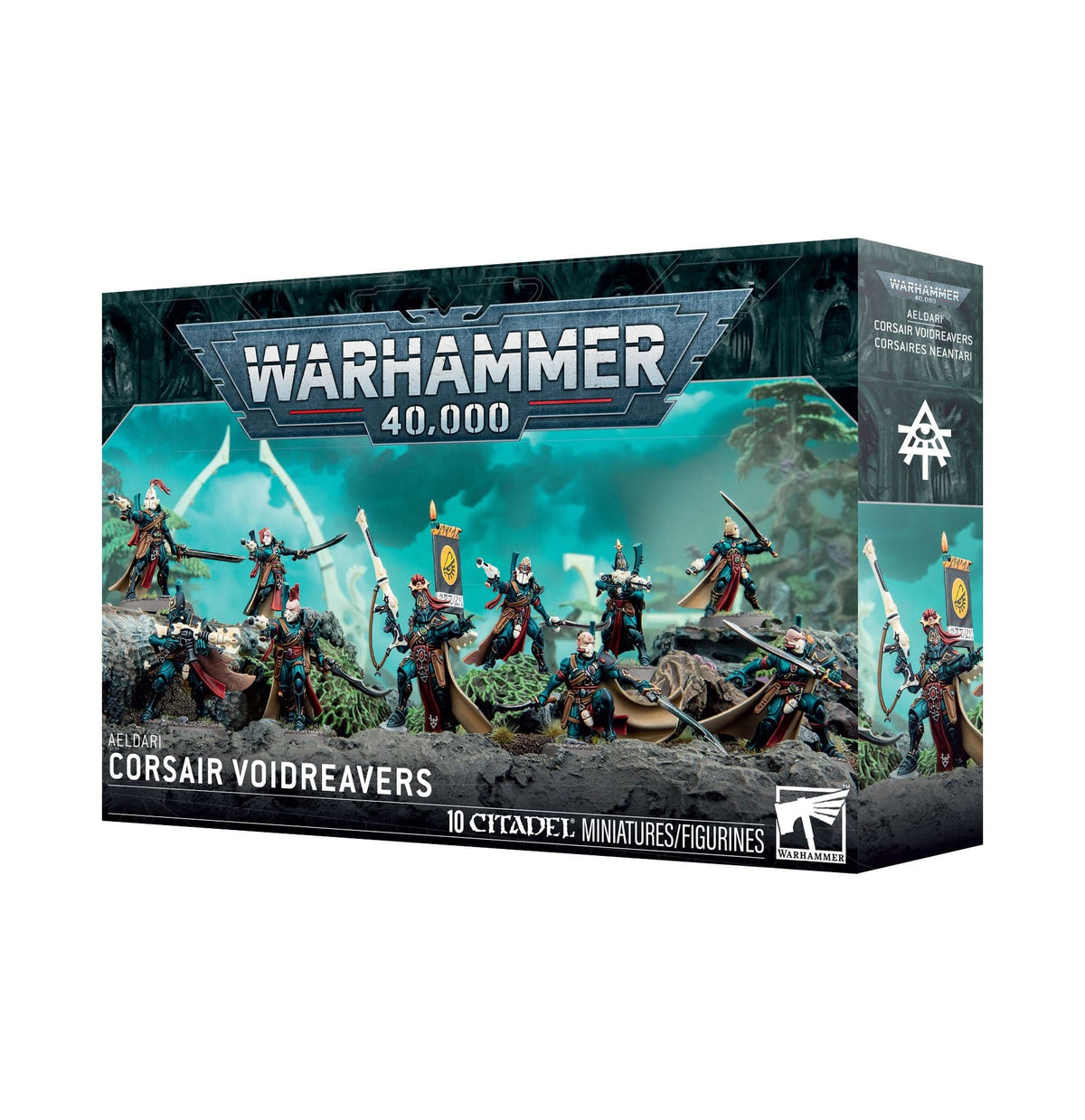 Games Workshop Tabletop Games > Games Workshop > Warhammer 40k > Aeldari Warhammer 40K - Aeldari: Corsair Voidreavers 5011921251742 46-84