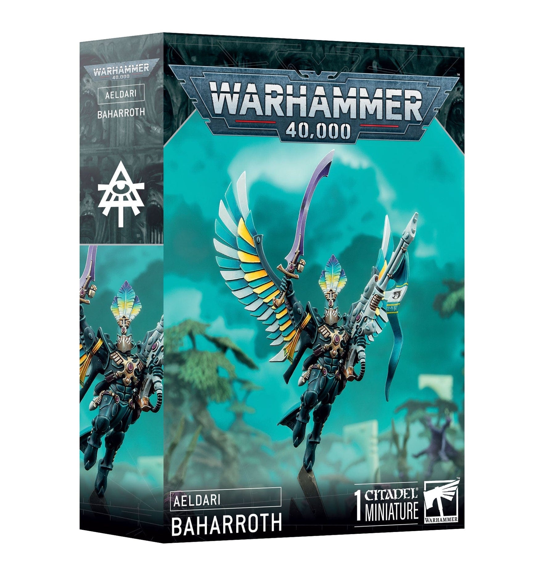 Games Workshop Tabletop Games > Games Workshop > Warhammer 40k > Aeldari Warhammer 40K - AELDARI: PHOENIX LORD BAHARROTH 5011921225613 46-52