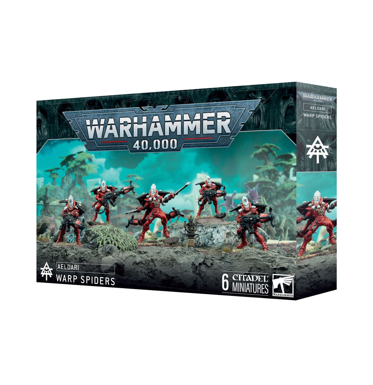 Games Workshop Tabletop Games > Games Workshop > Warhammer 40k > Aeldari Warhammer 40K - AELDARI: WARP SPIDERS 5011921225620 46-43
