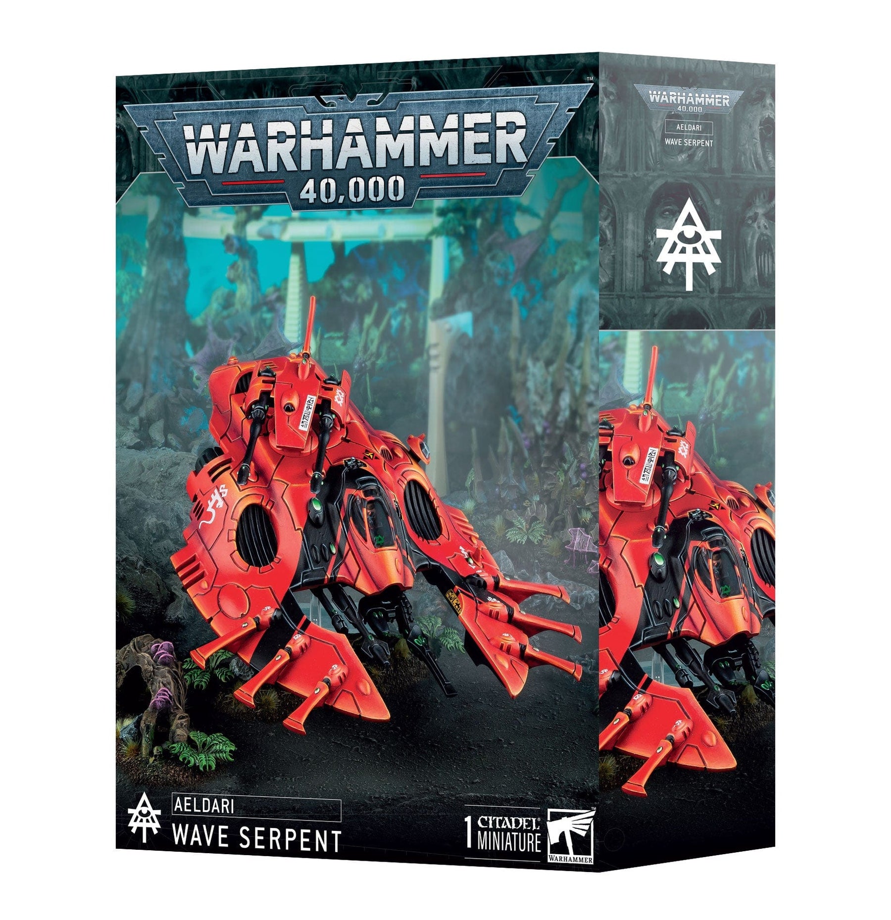 Games Workshop Tabletop Games > Games Workshop > Warhammer 40k > Aeldari Warhammer 40K - AELDARI: WAVE SERPENT 5011921237883 46-21