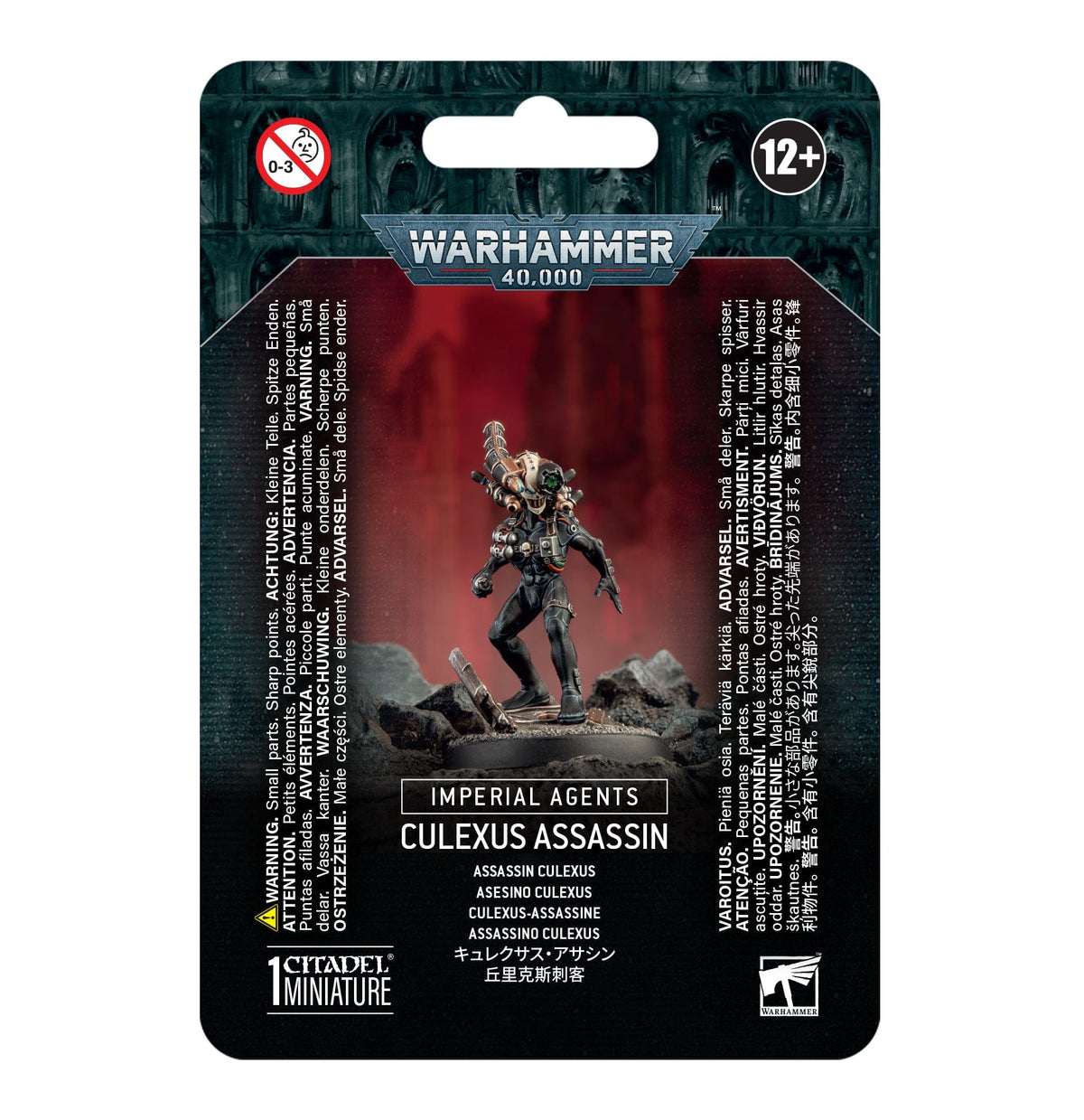 Games Workshop Tabletop Games > Games Workshop > Warhammer 40k > Agents of the Imperium Warhammer 40k: Imperial Agents: Culexus Assassin 5011921066469 52-11