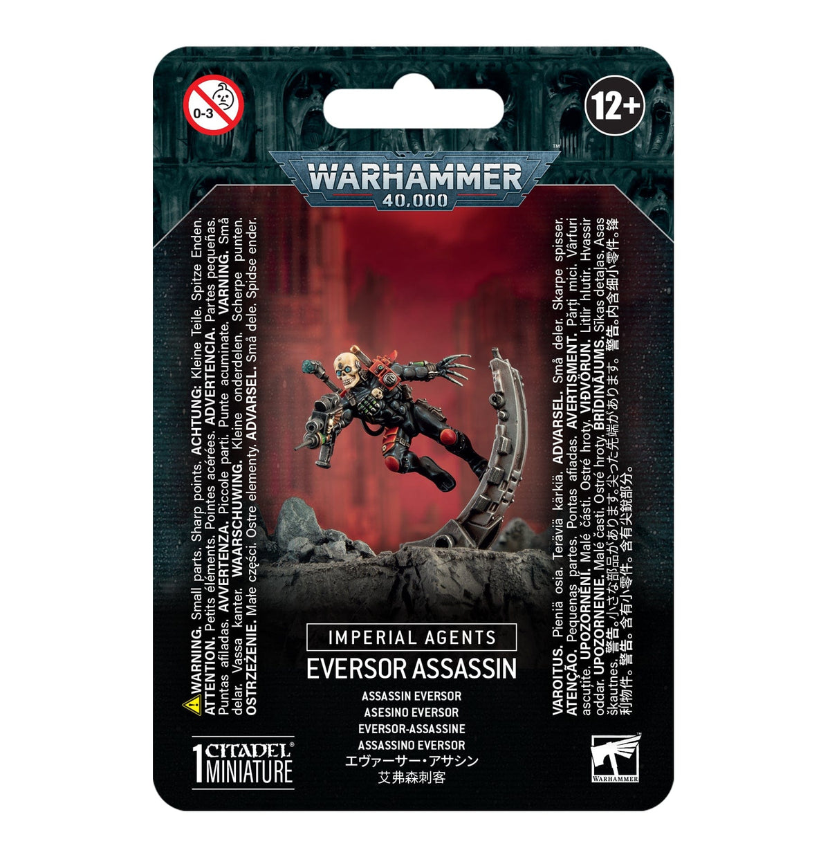 Games Workshop Tabletop Games > Games Workshop > Warhammer 40k > Agents of the Imperium Warhammer 40k: Imperial Agents: Eversor Assassin 5011921066483 52-13
