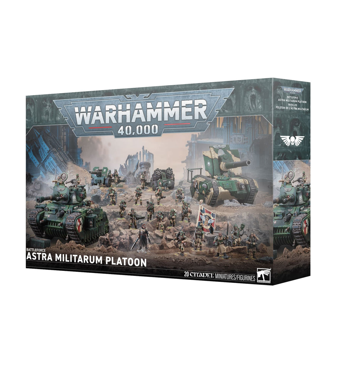 Games Workshop Tabletop Games > Games Workshop > Warhammer 40k > Astra Militarum Warhammer 40k - Astra Militarum: Battleforce Platoon 5011921266623 47-48