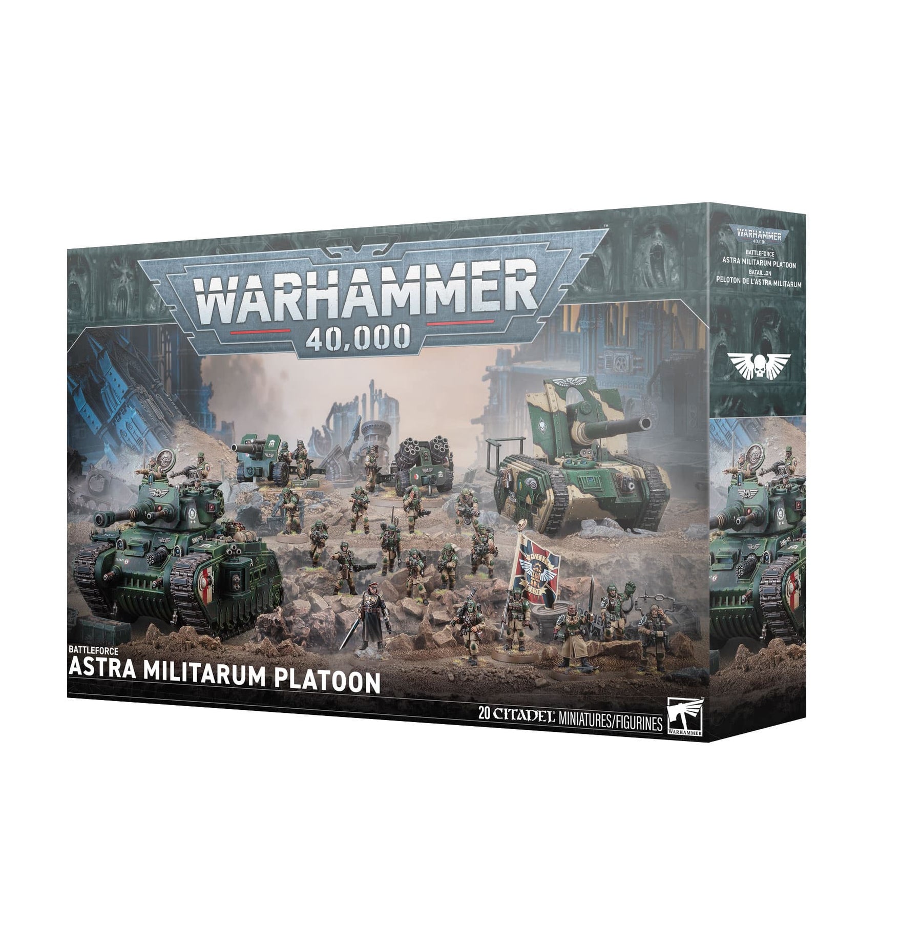 Games Workshop Tabletop Games > Games Workshop > Warhammer 40k > Astra Militarum Warhammer 40k - Astra Militarum: Battleforce Platoon 5011921266623 47-48