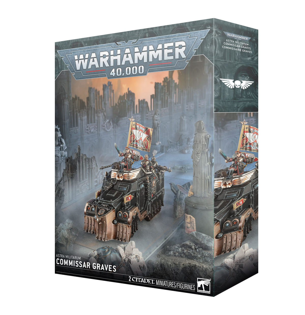 Games Workshop Tabletop Games > Games Workshop > Warhammer 40k > Astra Militarum Warhammer 40K - Astra Militarum: Commissar Graves 5011921252763 47-58