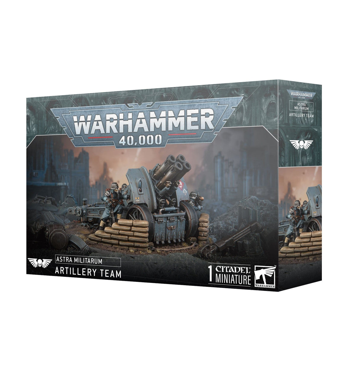 Games Workshop Tabletop Games > Games Workshop > Warhammer 40k > Astra Militarum Warhammer 40K - ASTRA MILITARUM: KRIEG ARTILLERY TEAM 5011921225187 47-78