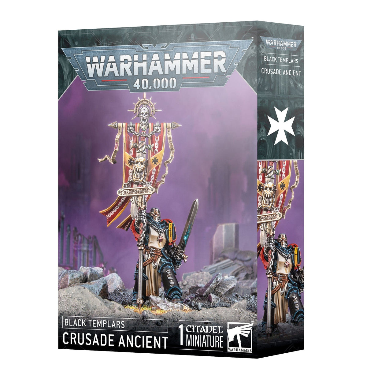 Games Workshop Tabletop Games > Games Workshop > Warhammer 40k > Black Templars Warhammer 40K - BLACK TEMPLARS: CRUSADE ANCIENT 5011921247981 55-57