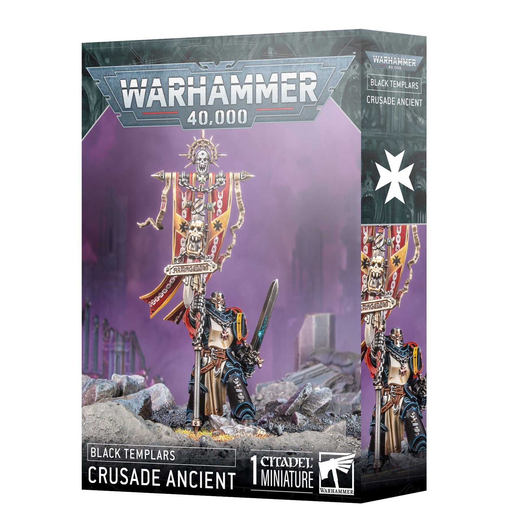 Games Workshop Tabletop Games > Games Workshop > Warhammer 40k > Black Templars Warhammer 40K - BLACK TEMPLARS: CRUSADE ANCIENT 5011921247981 55-57