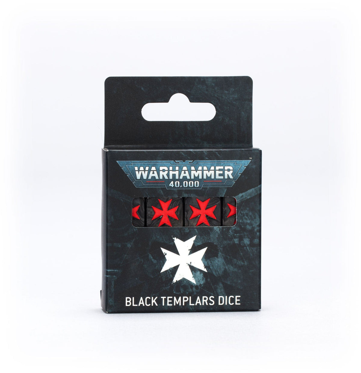 Games Workshop Tabletop Games > Games Workshop > Warhammer 40k > Black Templars Warhammer 40K - BLACK TEMPLARS DICE 5011921237852 55-51