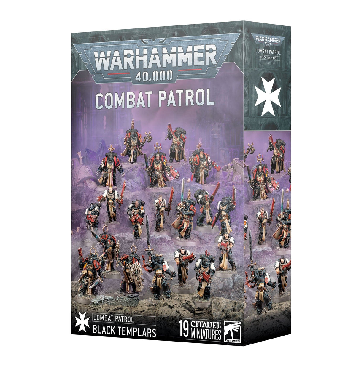 Games Workshop Tabletop Games > Games Workshop > Warhammer 40k > Black Templars Warhammer 40K - COMBAT PATROL: BLACK TEMPLARS 5011921241941 73-553