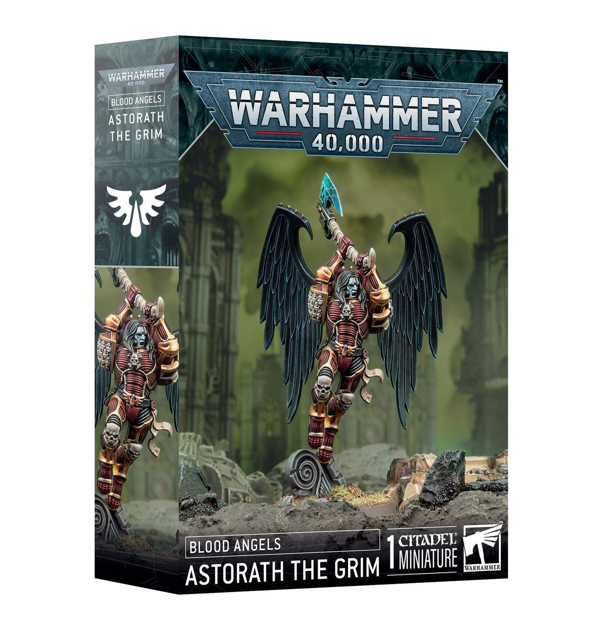 Games Workshop Tabletop Games > Games Workshop > Warhammer 40k > Blood Angels WARHAMMER 40K - BLOOD ANGELS: ASTORATH THE GRIM 5011921220465 41-38