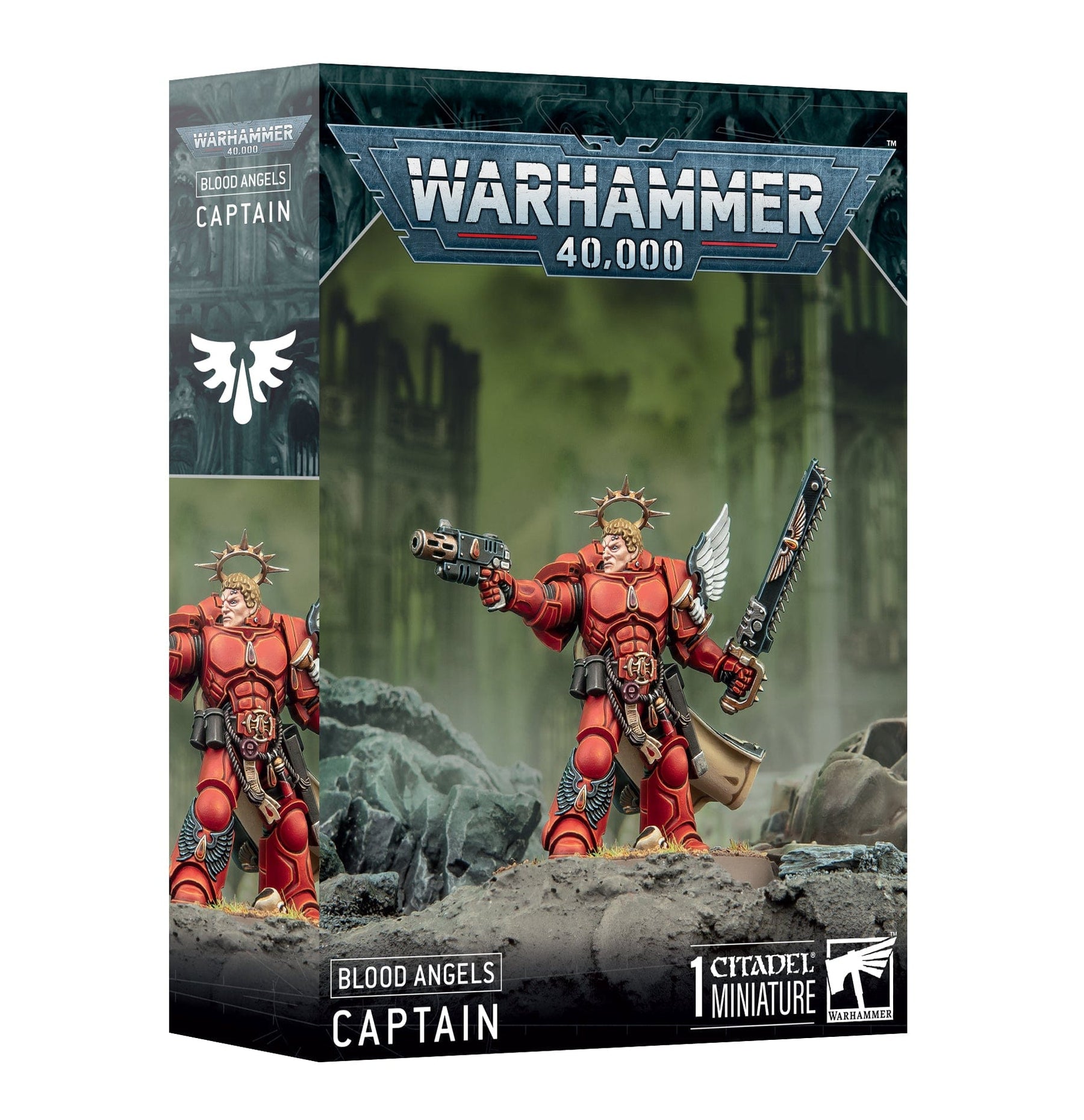 Games Workshop Tabletop Games > Games Workshop > Warhammer 40k > Blood Angels WARHAMMER 40K - BLOOD ANGELS: CAPTAIN 5011921219421 41-23