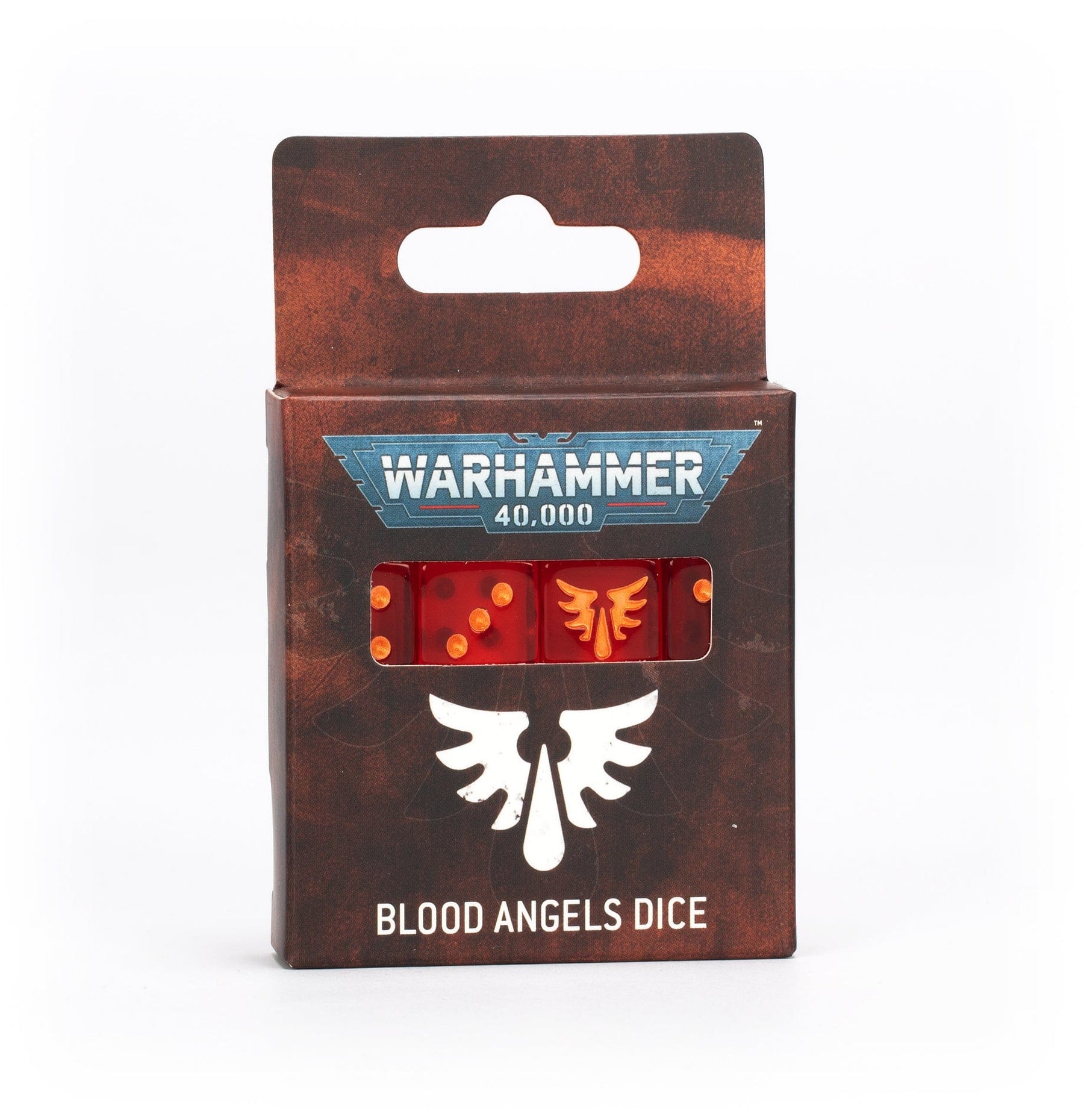 Games Workshop Tabletop Games > Games Workshop > Warhammer 40k > Blood Angels WARHAMMER 40K: BLOOD ANGELS DICE 5011921200511 41-45