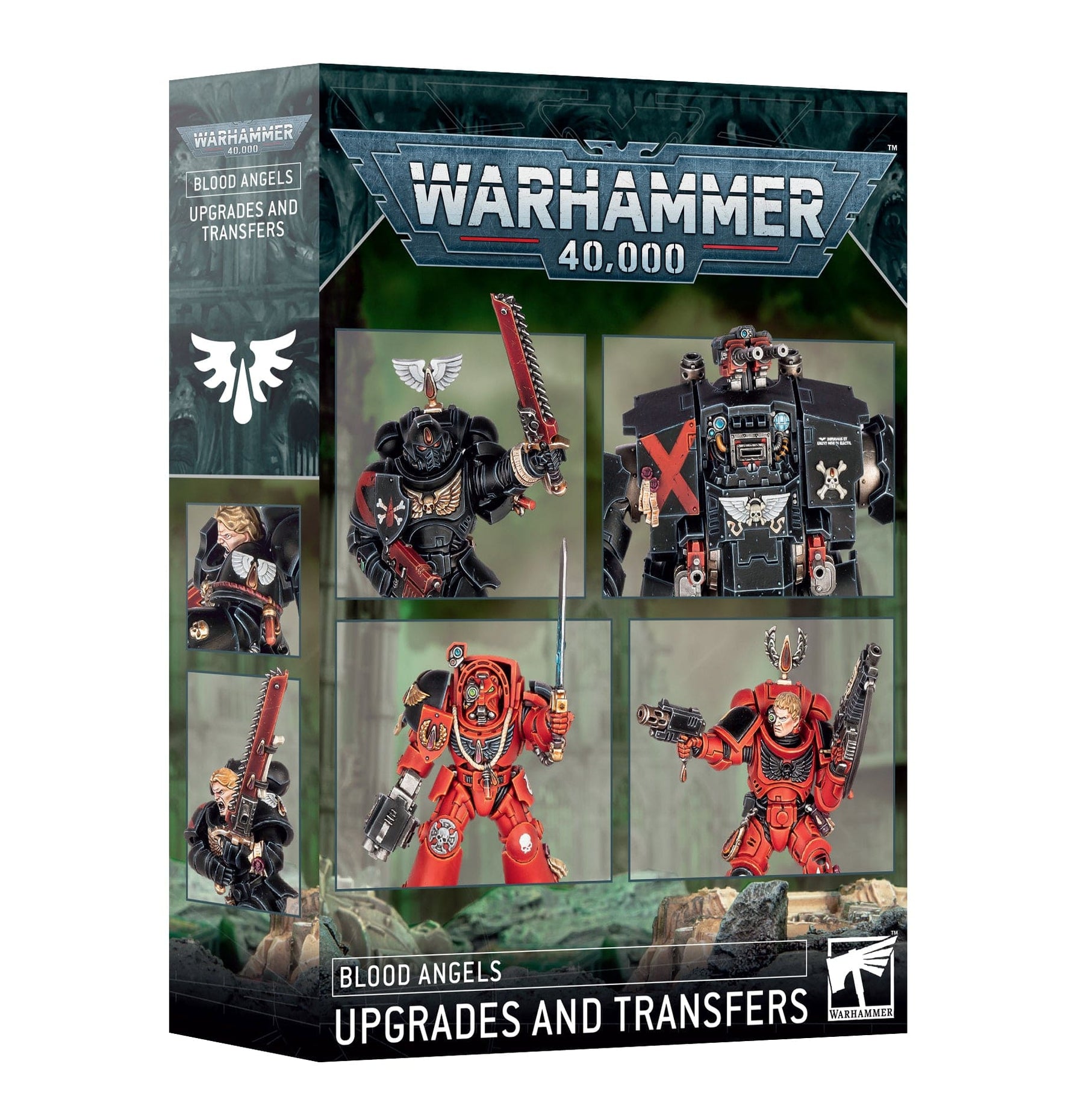 Games Workshop Tabletop Games > Games Workshop > Warhammer 40k > Blood Angels WARHAMMER 40K - BLOOD ANGELS: UPGRADES & TRANSFERS 5011921219438 41-49