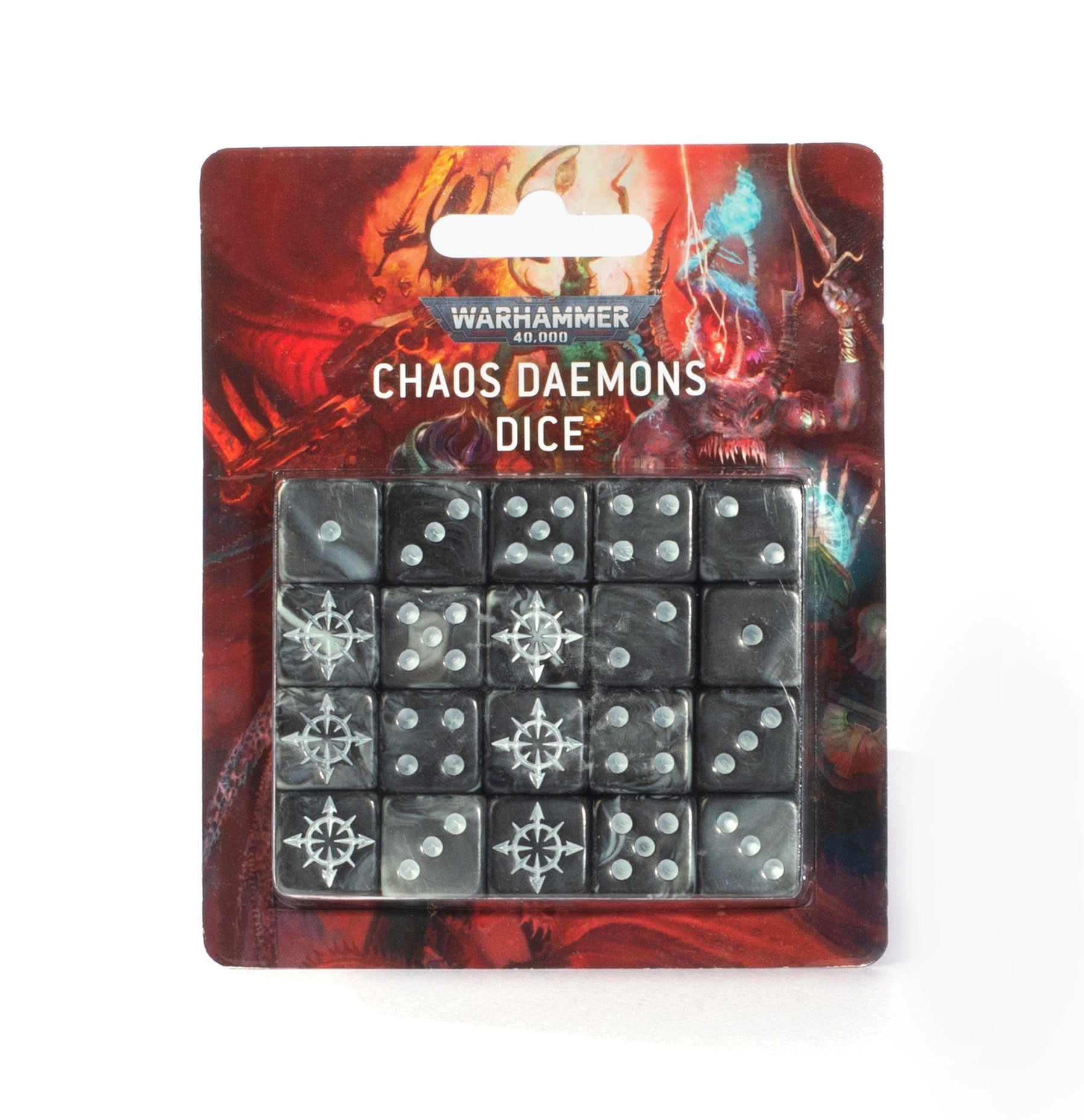 Games Workshop Tabletop Games > Games Workshop > Warhammer 40k > Chaos Space Marines Warhammer 40k: Chaos Daemons - Dice 5011921177660 97-52